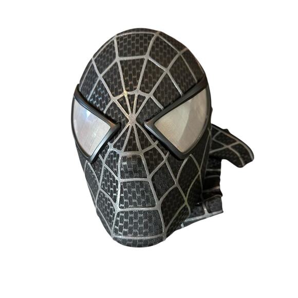 Venom Spiderman Black Helmet Cosplay Spider-man Mask Costume - Picture 1 of 13